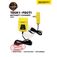Motobatt Tech1 PDCT1 Smart Battery Charger 6V/12V 1A AGM Gel Lithium Motorcycle Battery Charger Main