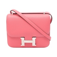 【二手】愛馬仕 (Hermes) Constance 3 Mini 玫瑰杜鵑色肩背包 其他 Constance 3 Mini 玫瑰杜鵑色 女士二手 A