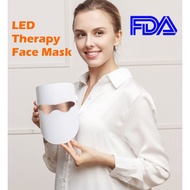 LED Face Mask Light Therapy 3 Color Skin Rejuvenation Therapy LED Photon Mask Light Facial Skin Care Anti Aging