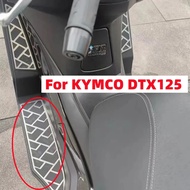 New Fit DTX125 Motorcycle Accessories Pedals Decorative Mats Foot Pedal Protection Pad For KYMCO DTX
