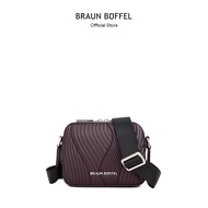 Braun Buffel Brooks Mini Messenger In Catawba Grape | Beg Silang Badan