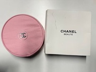 Chanel Beauté Pink Cosmetic Case 贈品小袋 小圓包