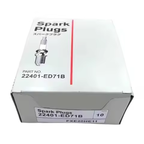 4pcs 22401ED71B FXE20HE11 Dual Iridium Spark Plug For Nissan Tiida X-Trail Sentra Note Cube Juke Ver