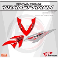 TRANSPARENT STRIPING/ STICKER VARIO LED OLD 125-150 SIMPLE ELEGANT H95