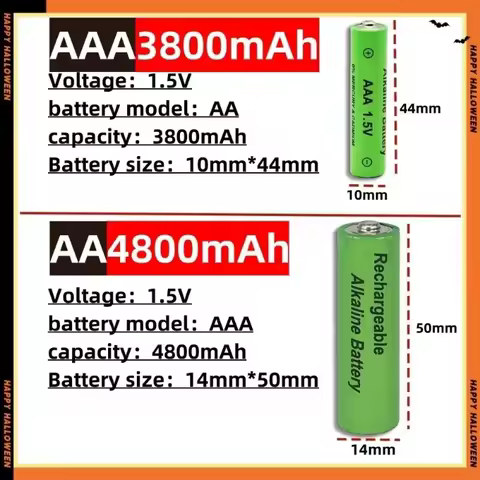 1.5V AA+AAA rechargeable battery 3800mAh/4800mAh large capacity alkaline rechargeable battery AAA+ c