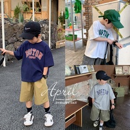 Children's Clothing Boy's Summer Short-sleeved T-shirt Summer Cotton Children's Boy's Summer Fashion