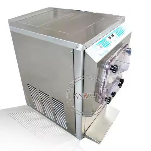 Tabletop Italian Ice Cream Machine 18L Commercial Gelato Machine Hard Ice Cream Maker