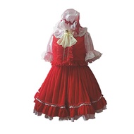 Flandre Scarlet Costume for Cosplay Women Men festival Outfit Halloween Christmas Carnival Party Uni