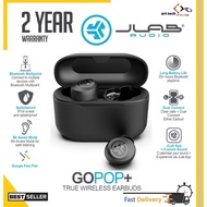 JLAB GO POP + True Wireless Earbud | 35hrs Playtime | Bluetooth 5.1 | IPX4 Rating | Dual Connect