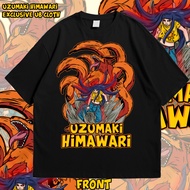 Kaos Uzumaki Himawari Mode Kurama Combed 24s