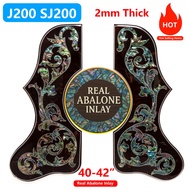 1 PCS J200 SJ200 Acoustic Guitar Pickguard Shell Inlay Thickness 2.0 mm Celluloid For Gibson Guitar 