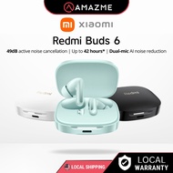 Xiaomi Redmi Buds 6 | Bluetooth 5.4 | 42 Hours Battery Life