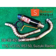 Exzos Y15 ZR Y15 V1 V2 / REDLEO / Eczos LC135 / Exzos RS150 / Exzos RAIDER BLACK-100%