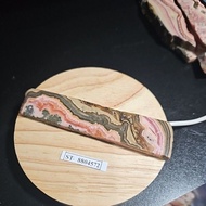 Rhodochrosite Stone Slice Slab Argentina Genuine Stone
