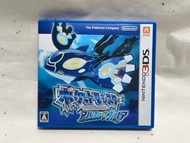 二手 90％新 日版 Nintendo 3DS 遊戲 Pokemon Alpha Sapphire 精靈寶可夢 始源藍寶石
