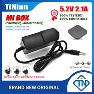 5.2V 2.1A Power Adapter Charger สำหรับ Xiaomi Mi Box S HDR XMRM-006 MDZ-22-AB กล่อง3 XMRM-002 MDZ-16-AB MDZ-09-AK Android TV Media Streamer