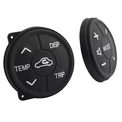 1 Pair Multifunction Steering Wheel Button Prius C Aqua Button For Toyota Prius 30 XW30 2009-2015
