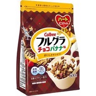 (訂購) 日本製造 Calbee 卡樂B 朱古力香蕉味 穀物營養麥片 600g
