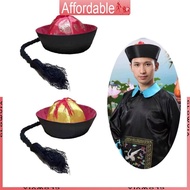 GLO Chinese Court Official Hat for Role Play and Theater Funny Court Eunuch Hat