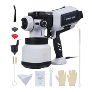 Supergoodsales Paint Sprayer Spray Volume Control Electric 1200ML 650W With LED Light 3 Replaceable 