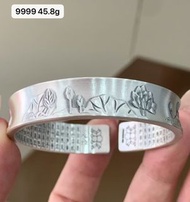 #心經鐲🪷 純銀復古開口手鐲