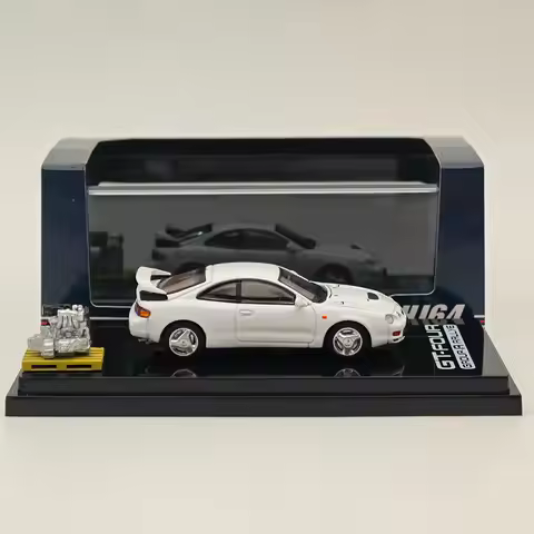 Hobby Japan 1:64 for CELICA GT-FOUR WRC Edition (ST205) w/ Engine HJ641064AW Diecast Models Car Coll