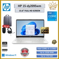 (BRAND NEW) HP 15-dy2095wm (CORE i5-1135G7 )(11th GEN) 15.6" FHD Laptop Natural Silver ( i5-1135G7 (11th GEN)  , Up to 32GB RAM, 1TB SSD, Iris Xe, WINDOWS 11  )