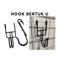 Hook U Part Panel Grid