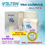 VOLTEN ~VR4 Capsule Black Ginger / Vr4 Kapsul Halia Hitam ~ (50 capsules/bottle)