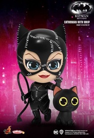 Batman Returns Cat Woman with Whip 蝙蝠俠 貓女郎 Cosbaby Hot Toys DC