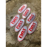 ORIGINAL DBS EMBLEM RAISED PLATE DBS EXHAUST LOGO EMBLEM