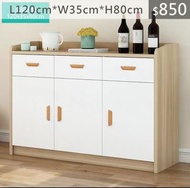 （訂貨價 $850）120cm寬 北歐 實木腿 碗櫃 電視櫃 鞋櫃 廚房置物櫃 櫥櫃 Kitchen Cabinet