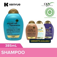 OGX Hair Shampoo 385ml (Orchid Oil, Biotin Collagen, Renewing Argan Oil, Brazilian Keratin & More)