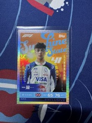 topps turbo attax 2026 F1賽車卡 arvid lindblad閃卡