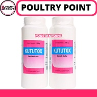 KUTUTOX POWDER 100 GRAM MEDION - Anti-Flea, Tick, Itchy Animal Powder for Dogs, Cats, Sheep, Cows