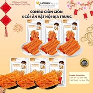 [BUY 1 GET 1 FREE] CRISPY COMBO 6 packs of crispy spicy sticks Expiry date 6/2025 latiao domestic Ch
