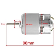 Aksesori Alat Kuasa RS755 Motor DC 21V untuk Mesin Pemotong Rumput, Motor Pemotong Rumput Lithium, A