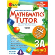 CASCO Secondary Three Mathematics Tutor 3A Volume 2 + ANSWERS