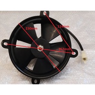 Honda CB400, Hornet coolant fan