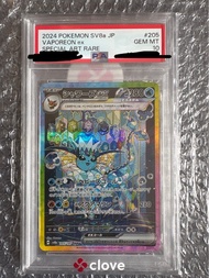 Pokemon PTCG 日版 PSA10 水伊貝 雷伊貝 比卡超