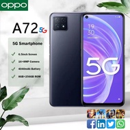 Original OPPO A72 Smartphone 5G Phone 8+256GB Legit Cellphone 4040mAh Battery 6.5inch Full HD Screen Mobile Phone