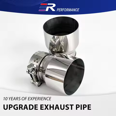 Stainless Steel Exhaust Tip In 80mm Muffler System Car Accessories For Auto Modified Car Nozzle For 