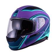 SOL SF-6/GMAX FF-98 Compound Matt Purple Blue Green Built-In Sunglasses Floating Mirror Holder EPS F