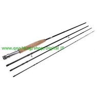 Travel Fly Fishing Rod Pole Tackle 2.4M 7.87FT 4 Sections #3-4/4