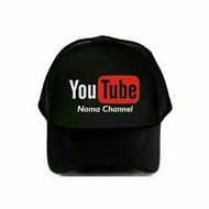 Youtube Channel Mesh Hat bebas as you like