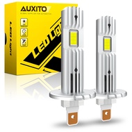 AUXITO 2Pcs Canbus  H1 LED Headlight Mini Size Design Wireless Fanless For Car LED Lamp CSP Chips 12