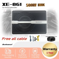 Audxeon Underseat subwoofer Active Subwoofer Car Subwoofer Bass speaker 500W 8" Built In Amplifier X