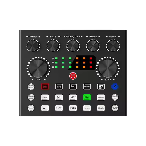 Spare Parts V8S Live Sound Card Compatible With Multiple Live Streaming Platforms Abroad