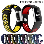 Straps Wristband Band Fitbit for Charge Fitbit Double 3 Watch Bracelet Wrist Charge3 Sports for Silicone Color Band