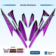 Striping Honda Karisma X 125 Variasi (9) Thailand 125D D 125X Original